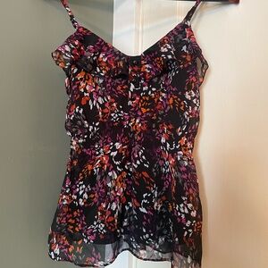 Candie's Vibrant Multicolor Button-Down Top